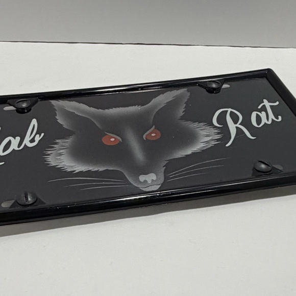 Lab Rat Front License Plate Laboratory Humor - Picture 2 of 6